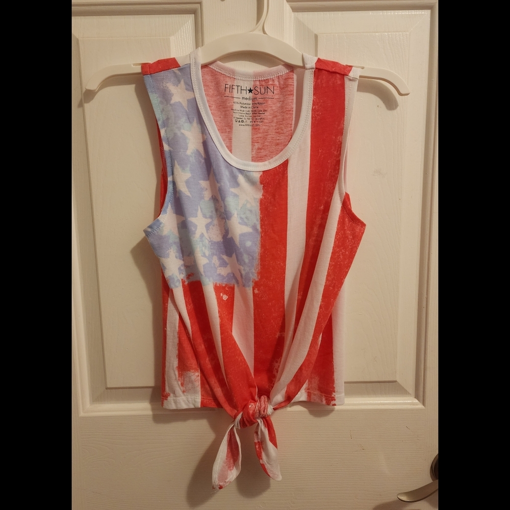 American Flag Tank